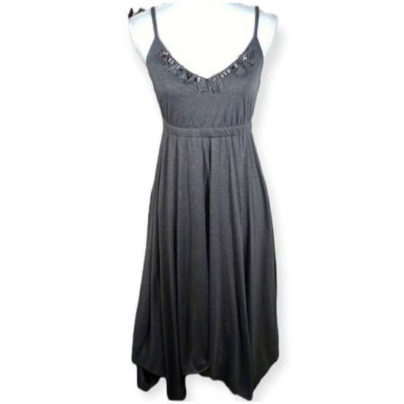 SIMPLY VERA VERA WANG GRAY DRESS SZ.S EUC. - Picture 1 of 8